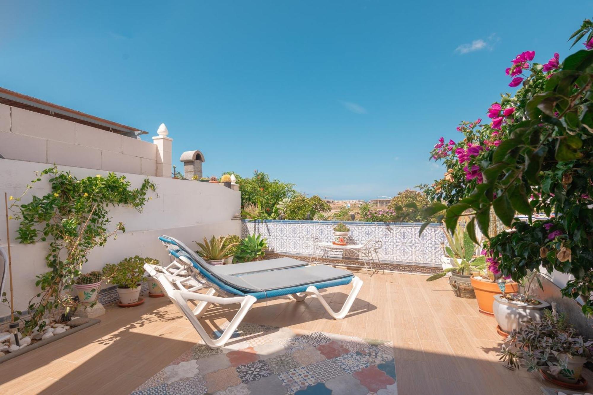 La Casa De Montse Vivienda Vacacional Playa De La Tejita El Medano  Luaran gambar